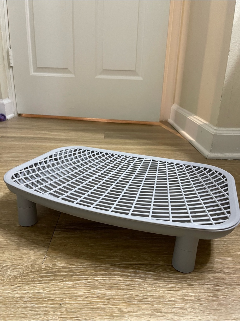 Gray Cat Litter Mat/Ramp/Pan